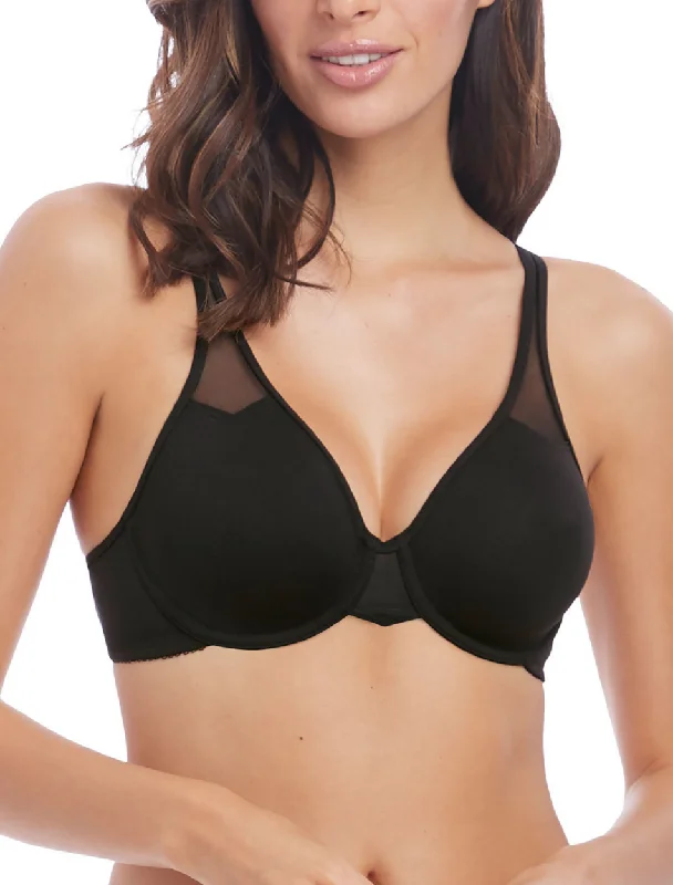Women's underwire bras for extra supportWacoal Body By Wacoal Seamless Underwire Bra, Black