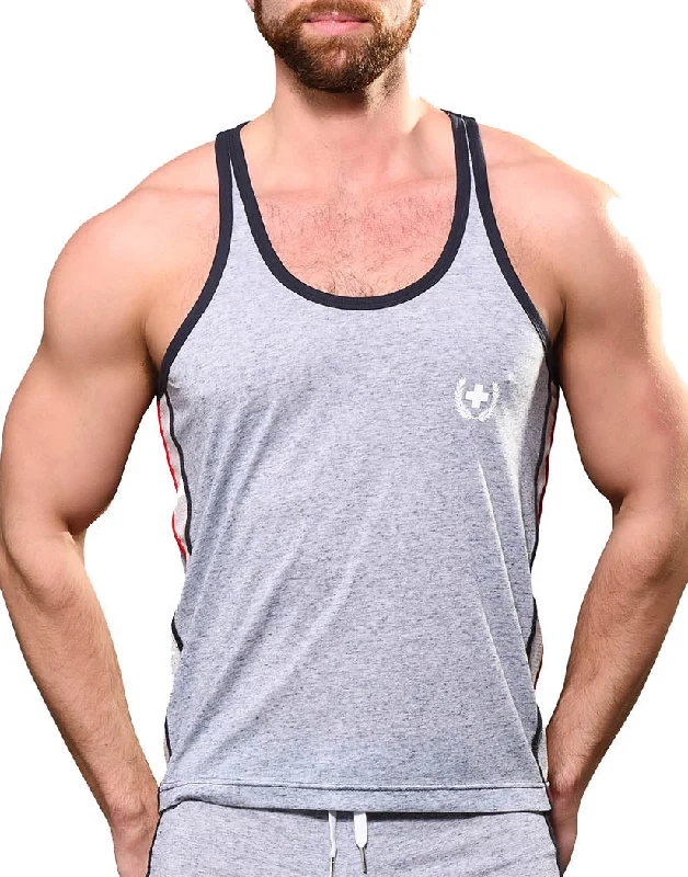 Bra with a seamless back for a smooth look under clothes Andrew Christian Sporty Tank 2913 Bra with a seamless back for a smooth look under clothes Andrew Christian Sporty Tank 2913