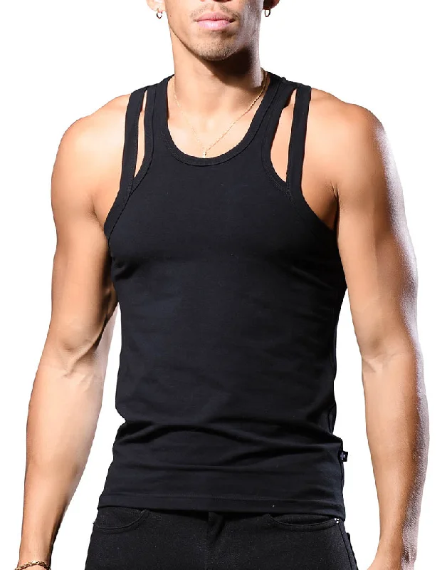 Padded bras to increase cup size and enhance shape Andrew Christian Unleashed Double Strap Tank 2911 Padded bras to increase cup size and enhance shape Andrew Christian Unleashed Double Strap Tank 2911