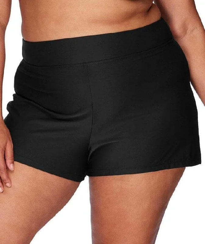 Bra with a seamless back for a smooth look under clothes Artesands Hues High Waist Swim Short - Black Bra with a seamless back for a smooth look under clothes Artesands Hues High Waist Swim Short - Black