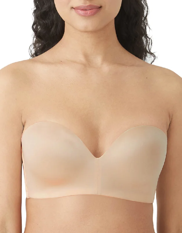 Bra with a contour memory foam cup for a natural look b.tempt'd by Wacoal Future Foundation Wirefree Strapless 954281 Bra with a contour memory foam cup for a natural look b.tempt'd by Wacoal Future Foundation Wirefree Strapless 954281