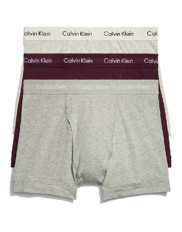 Bra with a quick - drying lining for convenience Calvin Klein Men's Cotton Stretch 3-Pack Trunk NB2615 Bra with a quick - drying lining for convenience Calvin Klein Men's Cotton Stretch 3-Pack Trunk NB2615