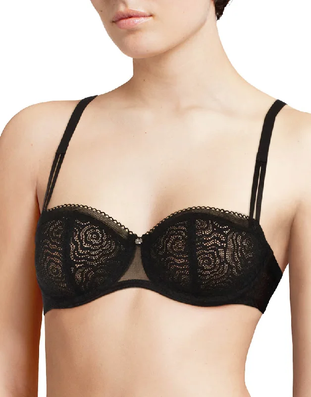 Bra with a satin finish for a luxurious look Chantelle C Jolie Lace Unlined Demi Bra 13B5 Bra with a satin finish for a luxurious look Chantelle C Jolie Lace Unlined Demi Bra 13B5