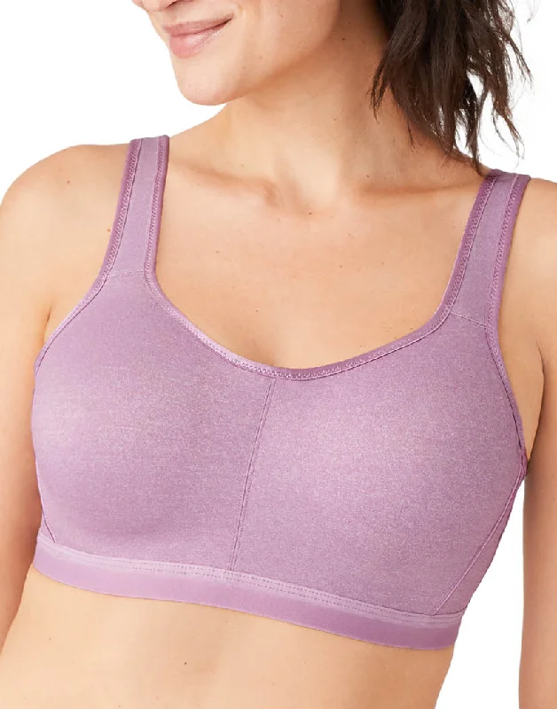 Bra with a seamless memory foam cup for a smooth silhouette Wacoal Brandi Sport Underwire Bra 855229 Bra with a seamless memory foam cup for a smooth silhouette Wacoal Brandi Sport Underwire Bra 855229