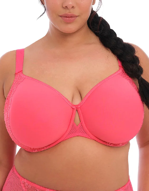 Bra with a quick - drying lining for convenience Elomi Charley UW Moulded Spacer Bra Honeysuckle EL4383 Bra with a quick - drying lining for convenience Elomi Charley UW Moulded Spacer Bra Honeysuckle EL4383
