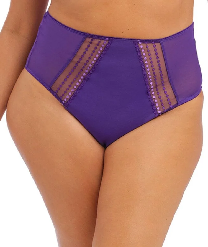 Bra with a single - strap design for a unique and modern style Elomi Matilda Full Brief - Iris Bra with a single - strap design for a unique and modern style Elomi Matilda Full Brief - Iris