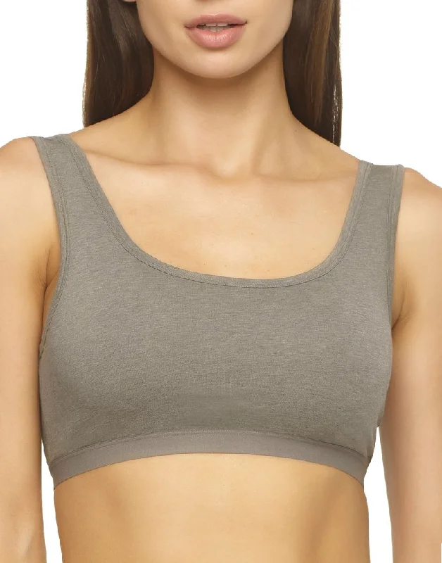 Bra with a plus - size underbust band for a secure fit Felina Organics Bralette 140121 Bra with a plus - size underbust band for a secure fit Felina Organics Bralette 140121