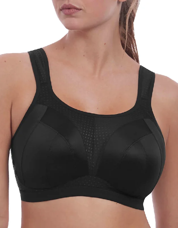 Bra with a plus - size seamless design for a smooth look Freya Dynamic Soft Cup Sport Bra AC4014 Bra with a plus - size seamless design for a smooth look Freya Dynamic Soft Cup Sport Bra AC4014
