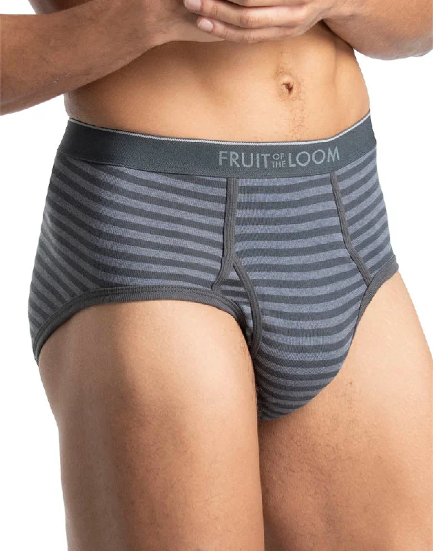 Bra with a removable padding for customizable support Fruit of the Loom 6-Pack Stripes/Solid Fashion Brief 6P4619 Bra with a removable padding for customizable support Fruit of the Loom 6-Pack Stripes/Solid Fashion Brief 6P4619