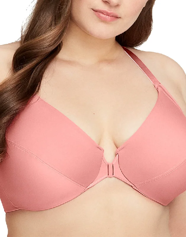 Bra with a satin finish for a luxurious look Glamorise Wonder Wire Smoothing Underwire Front Close Bra 1247 Bra with a satin finish for a luxurious look Glamorise Wonder Wire Smoothing Underwire Front Close Bra 1247