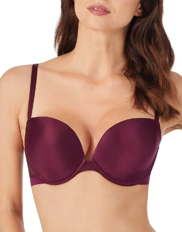 Bra with a foam - lined cup for a more structured shape Le Mystere Infinite Underwire Convertible T-Shirt Bra Fig 3324 Bra with a foam - lined cup for a more structured shape Le Mystere Infinite Underwire Convertible T-Shirt Bra Fig 3324