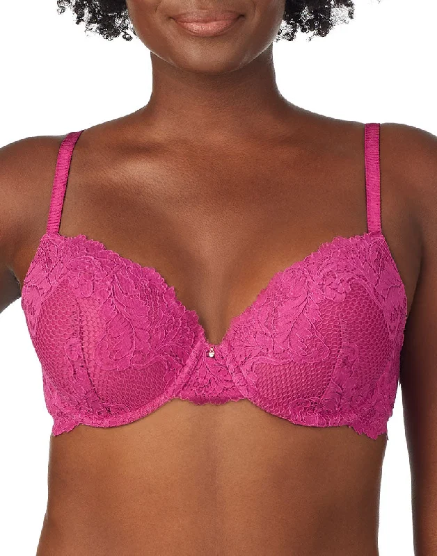 Bra with a floral - print for a feminine and stylish look Le Mystere Lace Allure T-Shirt Bra 5646 Bra with a floral - print for a feminine and stylish look Le Mystere Lace Allure T-Shirt Bra 5646