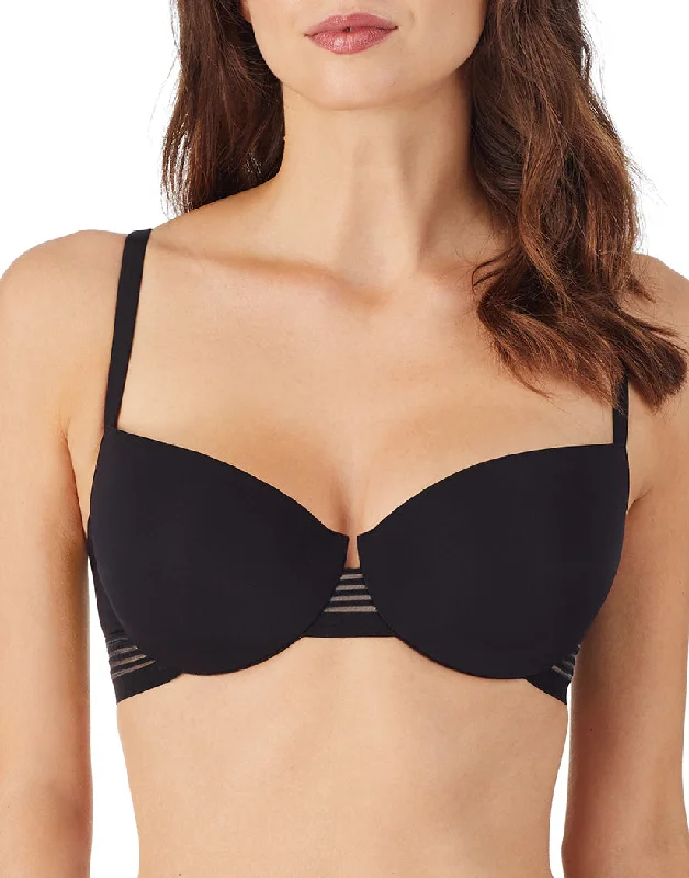 Bra with a single - strap design for a unique and modern style Le Mystere Second Skin Convertible Demi Bra 4521 Bra with a single - strap design for a unique and modern style Le Mystere Second Skin Convertible Demi Bra 4521