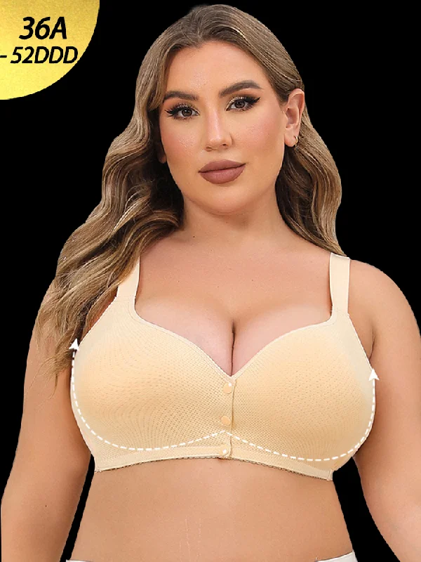Wireless bras for ultimate comfort and freedom Leopard Print Wireless Front Closure Vest-Style Bra Wireless bras for ultimate comfort and freedom Leopard Print Wireless Front Closure Vest-Style Bra