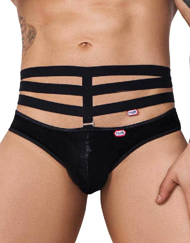 Bra with a push - up memory foam cup for enhanced cleavage Pikante Clandestine Velvet Brief PIK-1097 Bra with a push - up memory foam cup for enhanced cleavage Pikante Clandestine Velvet Brief PIK-1097