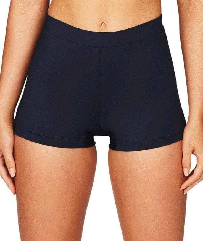 Bra with a solid color for a classic and versatile option​ Sea Level Essentials The Katie Boyleg Swim Pant - Night Sky Navy