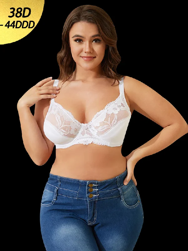 Bra with a multi - way strap system for different outfits Summer Women's U-Back Lace Breathable Bra Bra with a multi - way strap system for different outfits Summer Women's U-Back Lace Breathable Bra