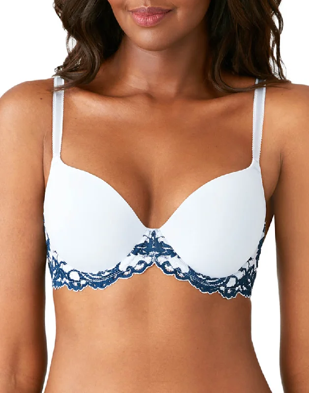 Bra with a racerback design for better mobility Wacoal Instant Icon Contour Bra Artic Ice/Titan 853322 Bra with a racerback design for better mobility Wacoal Instant Icon Contour Bra Artic Ice/Titan 853322