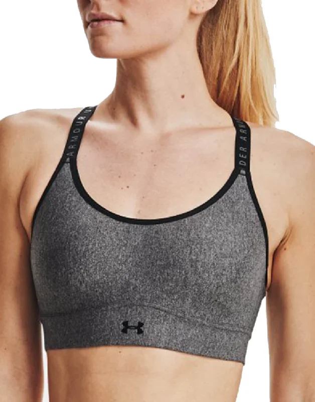 Bra with a moisture - wicking memory foam cup for sweaty conditions​ Under Armour Women UA Infinity Mid Heather Cover Sports Bra 1362948