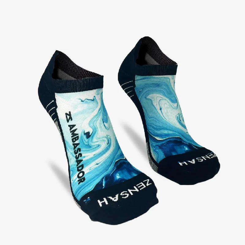 2023 ZS Ambassador Running Socks (No Show)