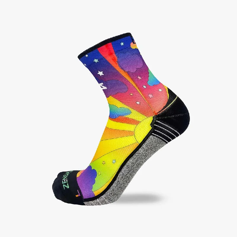 Women's nylon - reinforced socks for durability70s Scene Socks (Mini-Crew)