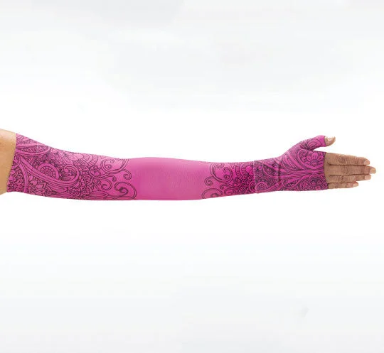 Women's thigh - high socks in a fishnet patternJuzo Soft Armsleeve w/ Silicone, Boho Groovy