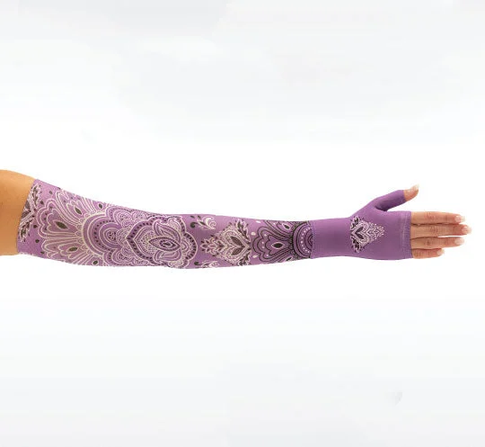Women's arch - support socks for better comfortJuzo Soft Armsleeve w/ Silicone, Lilac Fanfare