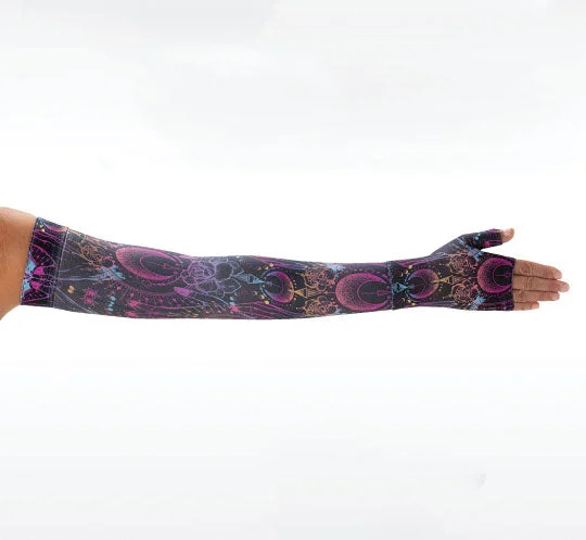 Women's adjustable - fit socks for a customized feelJuzo Soft Armsleeve w/ Silicone, Luminescent