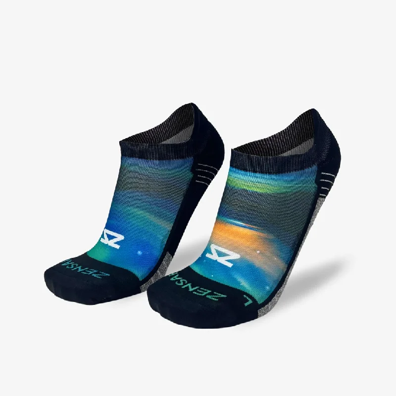 Lake Aurora Running Socks (No Show)