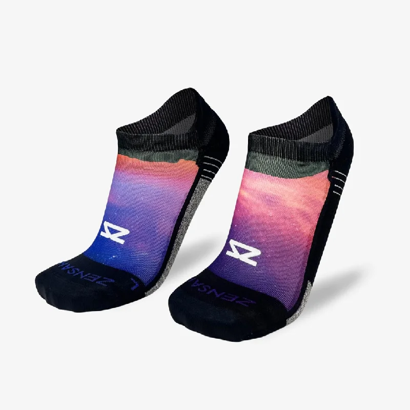 Night Sky Running Socks (No Show)