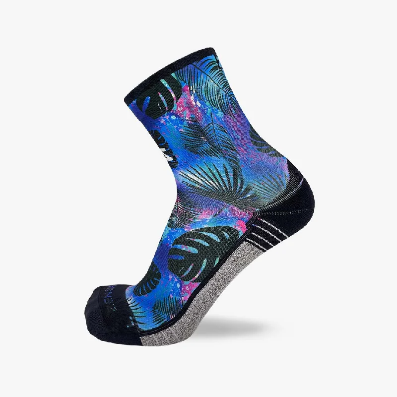 Women's wool - rich socks for winter warmthPalm Leaves Socks (Mini-Crew)