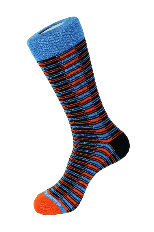 Dash Stripe Crew Sock