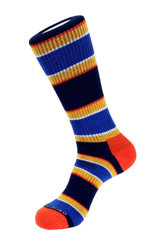 RETRO STRIPE ATHLETIC SOCKS