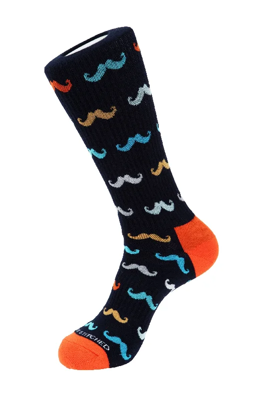 MUSTACHE ATHLETIC SOCKS