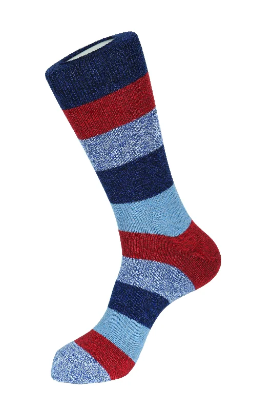Women's anti - odor socks for long - day freshnessWide Stripe