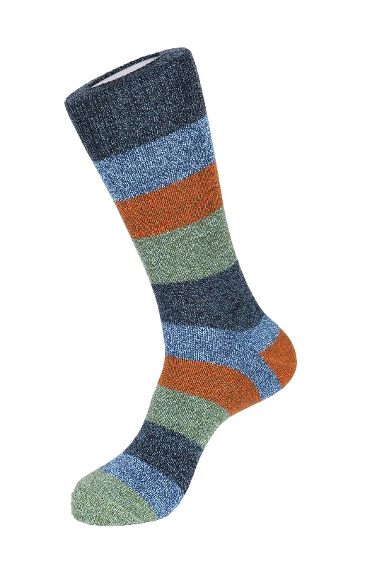 Women's non - slip socks for safetyWide Stripe