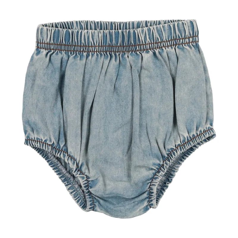 Lil Legs Denim Bloomers - Stone Wash