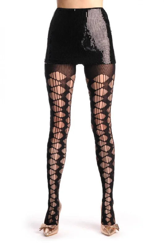 ZigZag With Rectangles Mesh Fishnet